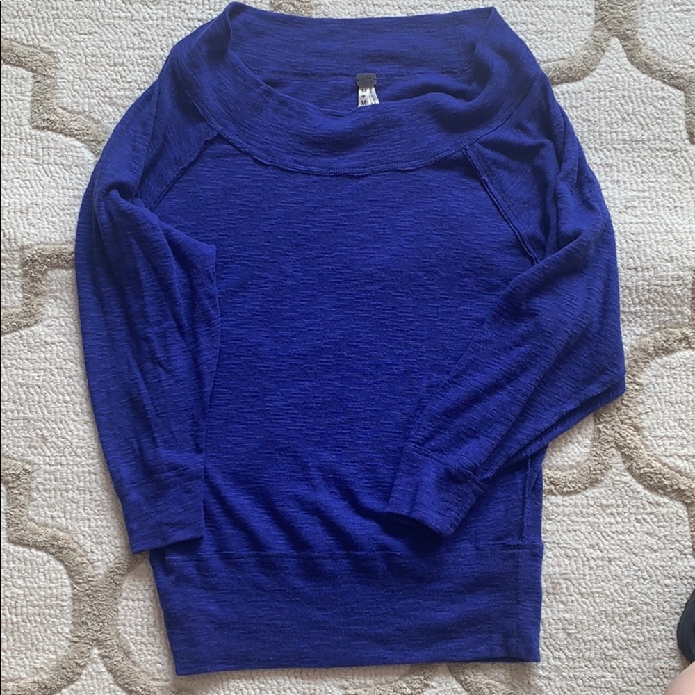 Free People Palisades Off-Shoulder Top, size M
